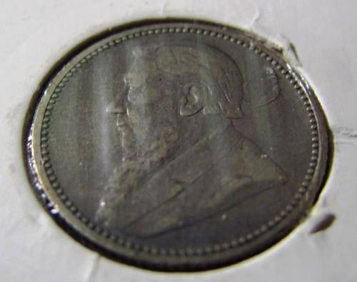 President Kruger Series - Silver Sixpence 1893