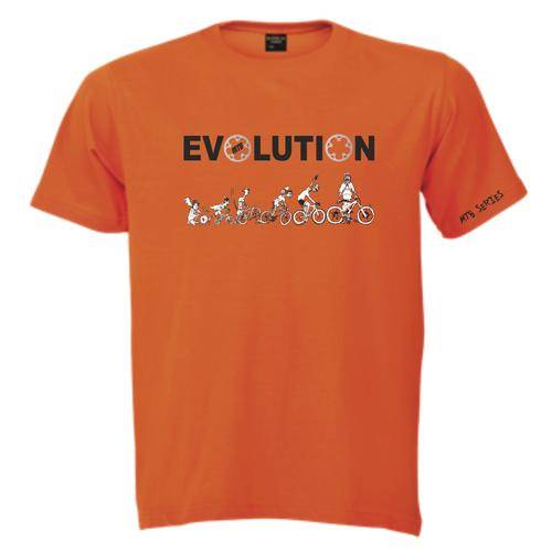 Mountain Bike - MTB -T-shirt Series - MTB Evolution