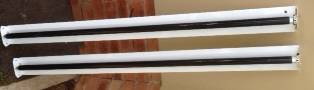 2 x 4ft UV (Black) Lights with Ballast and Holder