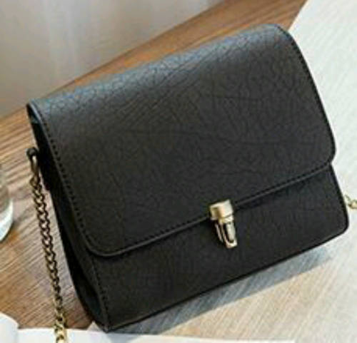 Retro handbag - black 9