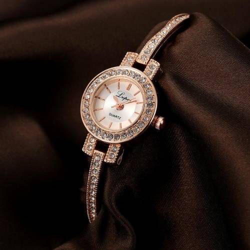 Bling Stainless Steel Rhinestone Watch