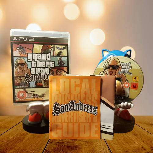 PlayStation 3 Grand Theft Auto - San Andreas - Complete in Box - Very, Very Good Condition!