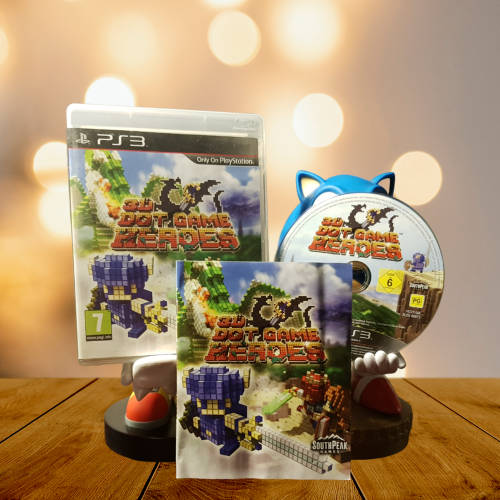 PlayStation 3 3D Dot Game Heroes - Complete In Box - Good Condition!