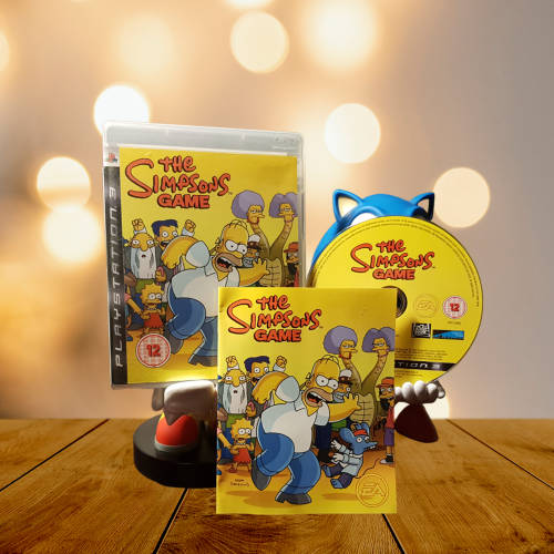 PlayStation 3 - The Simpsons Game - Complete in Box - Good Condition!