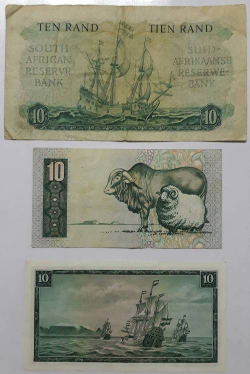 10RAND NOTES X3