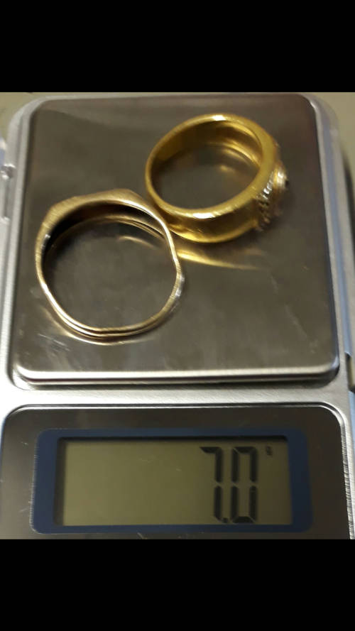 9ct Gold Rings x2 (7Grams)