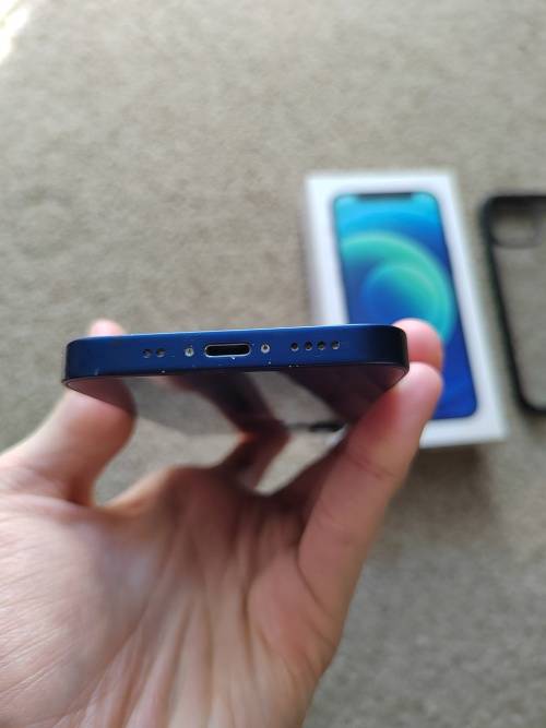 iPhone 12 mini 64gb with box and cover