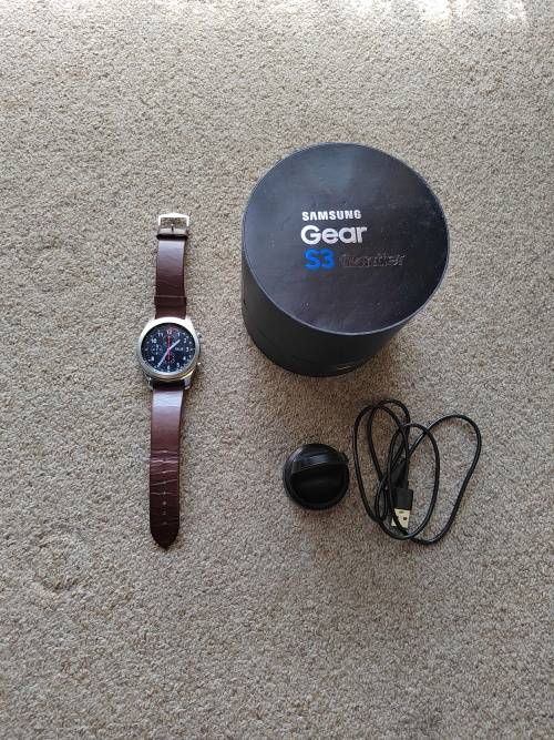 Samsung gear S3 classic smartwatch