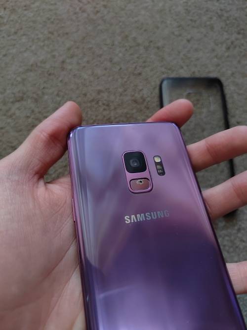Samsung S9 64gb 4gb Ram single SIM with cover