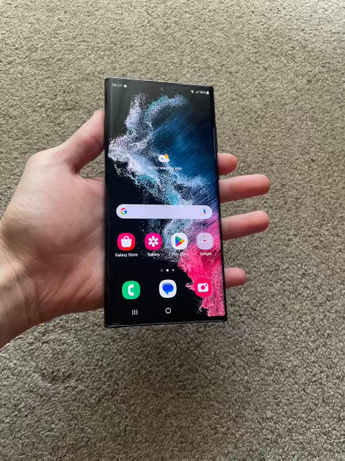 Samsung S22 Ultra 5G 256gb Dual SIM 12gb ram Good condition