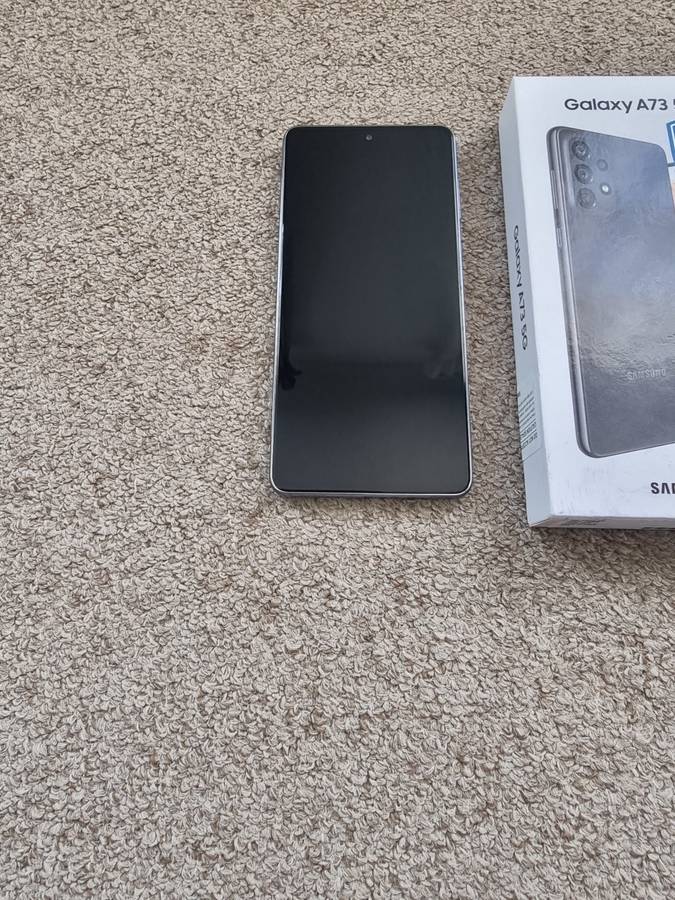 Samsung A73 5G Dual sim 128gb with box and cover