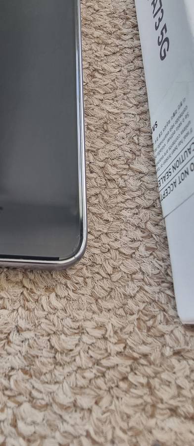 Samsung A73 5G Dual sim 128gb with box and cover