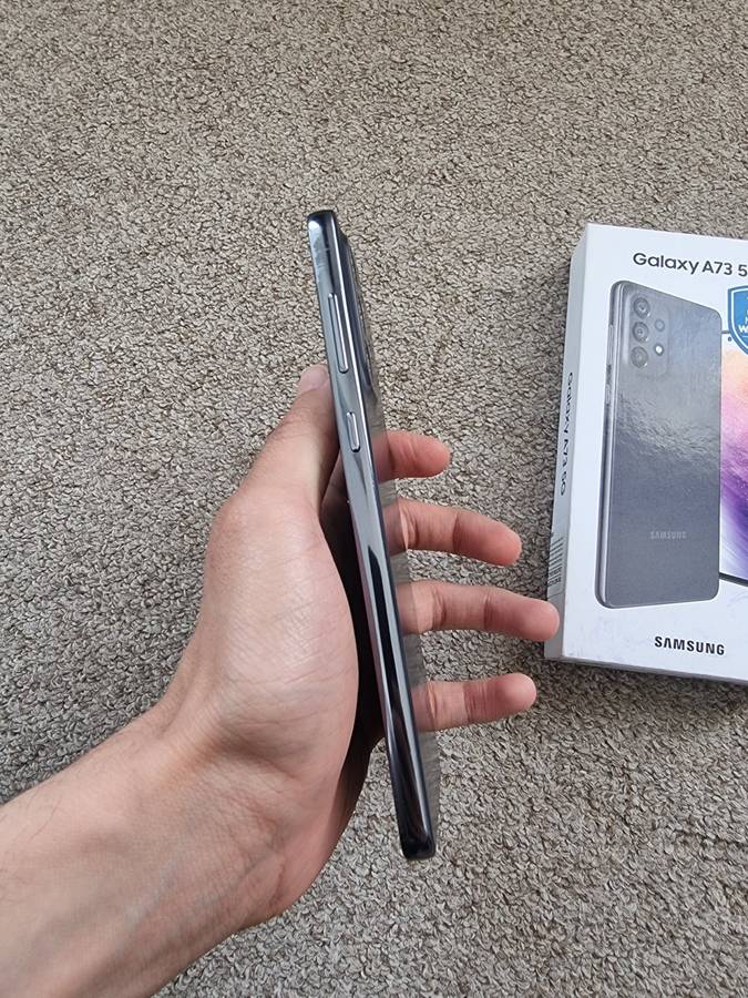 Samsung A73 5G Dual sim 128gb with box and cover