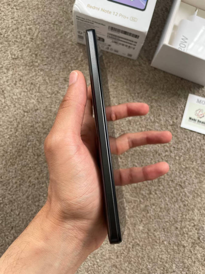 Xiaomi Redmi note 12 pro +PLUS 5G 256GB 11GB ram with box and original charger