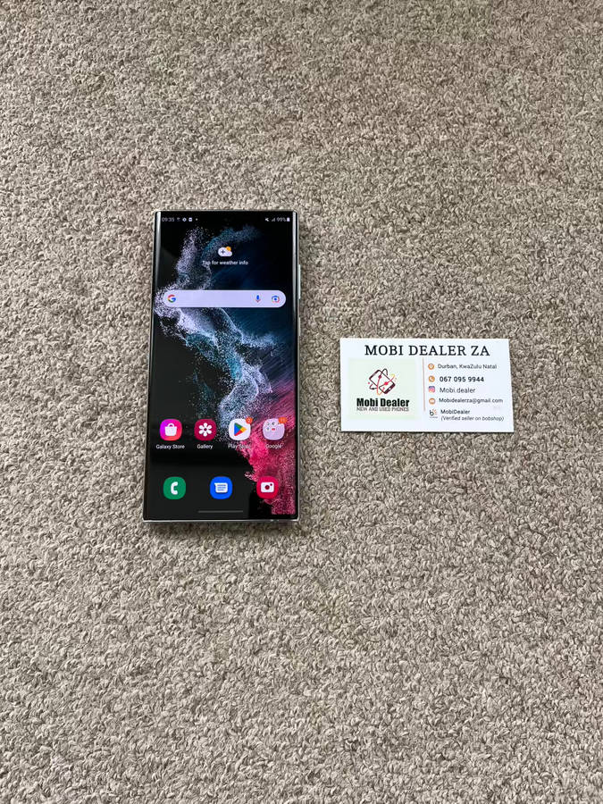 Samsung S22 Ultra 5G 256gb Dual SIM 12gb ram good condition with original s pen