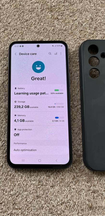 Samsung A54 5G 256gb 8gb ram Dual Sim good condition with cover