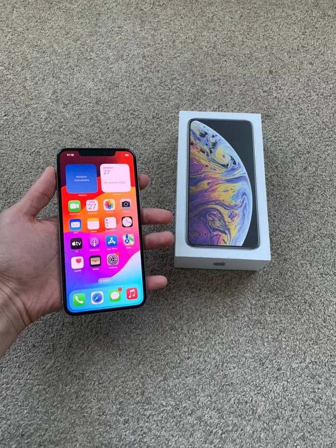 iPhone XS MAX 64GB Dual sim with box