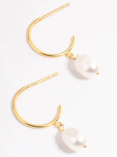 SALE - Fresh water Pearl Drop earrings