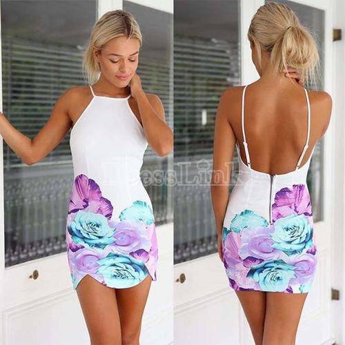 MUST  HAVE!!! SEXY FLORAL  PASTEL SMART PARTY CLUB ANY OCCASION