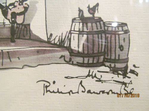 INVESTMENT ART! Vintage Framed Painting by SA Artist P. BAWCOMBE (1906-2000) titled "SCHOONGEZICHT"