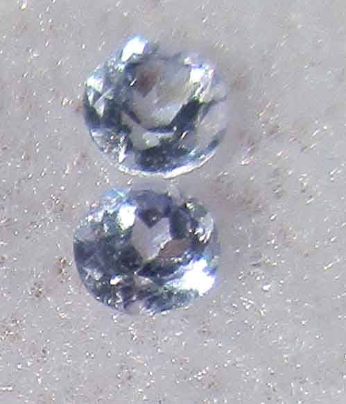 Tanzanite- 2 Pieces 2.20mm round facet -0.09 ct. price/ piece