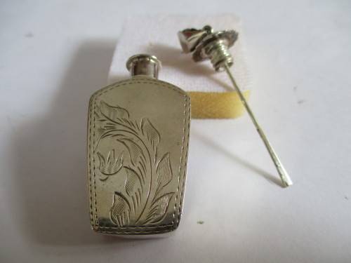 925 Sterling Silver Stylish Pefume bottel/ Pendant