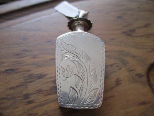 925 Sterling Silver Stylish Pefume bottel/ Pendant