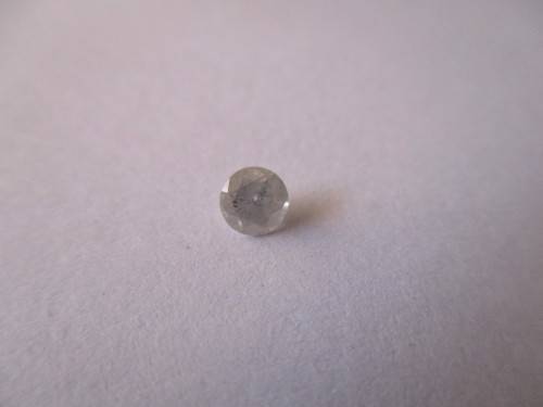Natural Untreated  Diamond , Round brilliant cut 0.23 ct