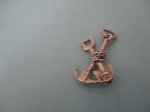 Vintage Sterling Silver `spade and pick `Charm or Pendant
