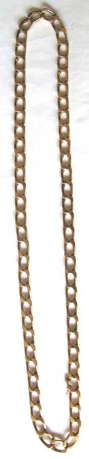 Solid 9k Gold Chain .