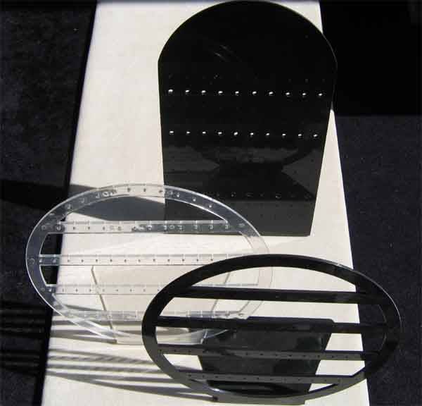 3 stands- earrings display