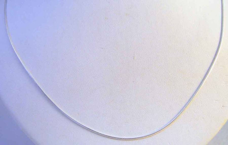 Lovely, Sterling Silver " Snake " Chain.