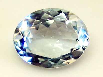 11.00 x 9.00 mm Oval cut aquamarine 2.54 ct.