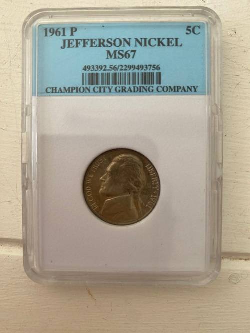 Jefferson Nickel MS67