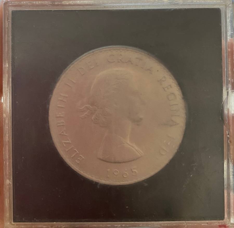 1965 Sir Winston Churchill Commemorative Crown