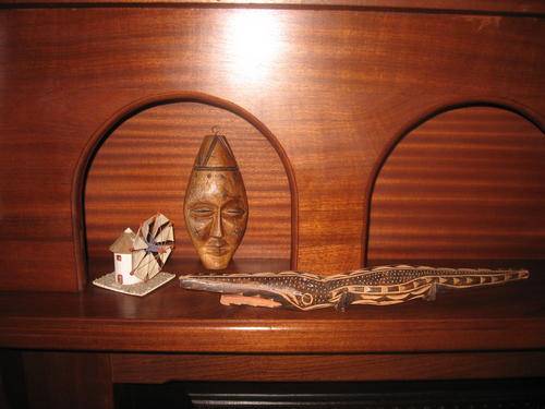Collection of Wooden Sculptures and ornament - give your bet and get the set!