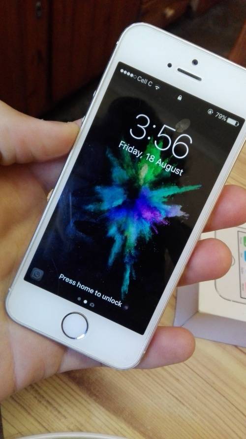 Silver Iphone 5s