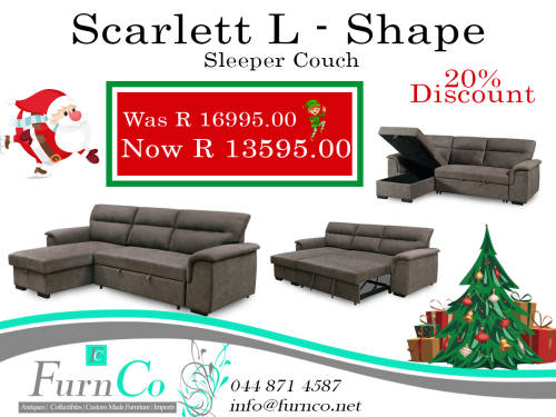 Scarlett L Shape Sleeper Couch