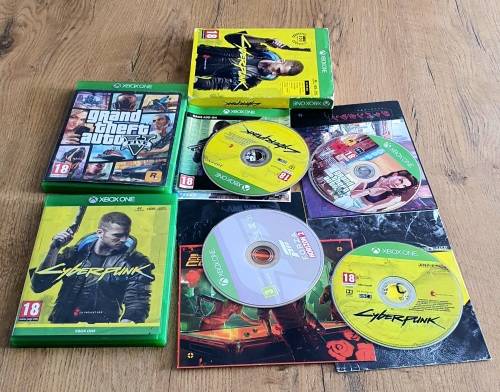 XBOX ONE GAMES BUNDLE CYBERPUNK 2077 | GTA V | FORZA HORIZONE 2