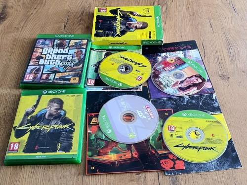XBOX ONE GAMES BUNDLE CYBERPUNK 2077 | GTA V | FORZA HORIZONE 2