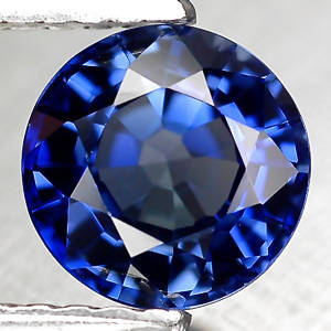 1.32 CT. ROUND 6.2 MM. KASHMIR BLUE SAPPHIRE