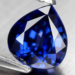 1.32 CT. AWESOME PEAR KASHMIR BLUE SAPPHIRE