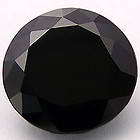 12.25 CT. BEAUTIFUL BLACK ROUND CUT SPINEL NATURE