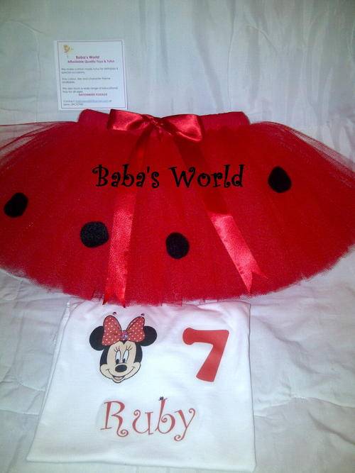 Minnie Mouse Tutu Set (4-6 Years)