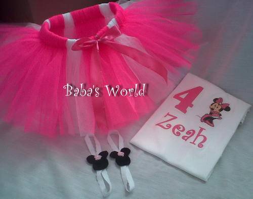 Minnie Mouse Tutu Set (0-3 Years)