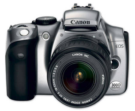 Canon EOS 300D - Silver