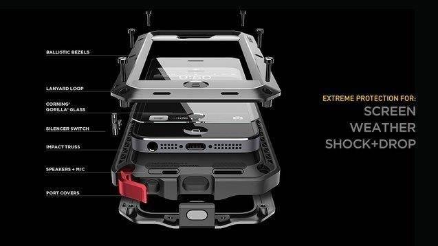 iPhone 4 / 4s Lunatik Taktik Exteme cover WHITE ONLY