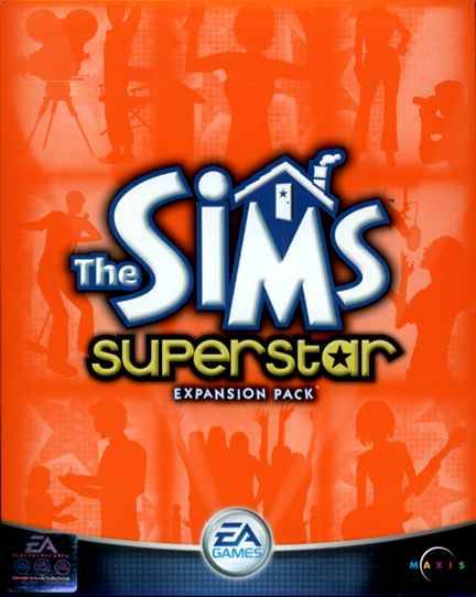 The Sims Superstar expansion pack. Good as new!!