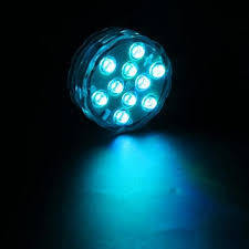 SUBMERSIBLE LED LIGHT WITH REMOTE CONTROLE