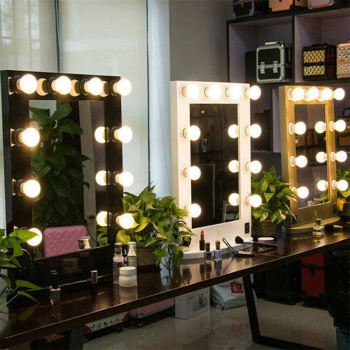 Hollywood Style Vanity Mirror Lights with USB Input and Adjustable Light setting Switch